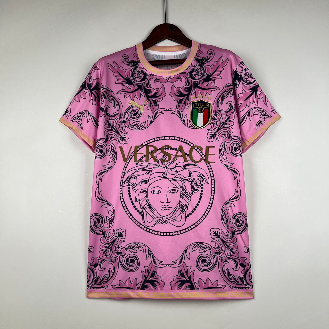 Camiseta Italia Rosada Edición Especial 2023/24 - frente