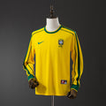Camiseta Retro Brasil Local Manga Larga 1998 - frente