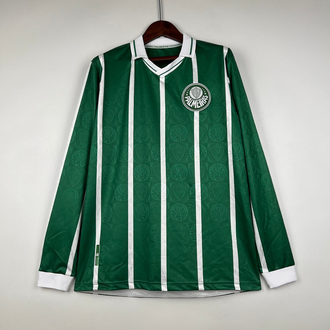 Camiseta Retro Palmeiras Local Manga Larga 1993 - frente