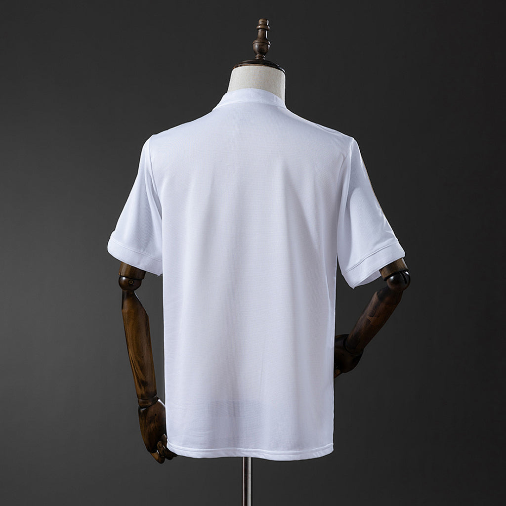 Camiseta Italia Celeste y Negra Blanca 125º Aniversario 2023 - espalda