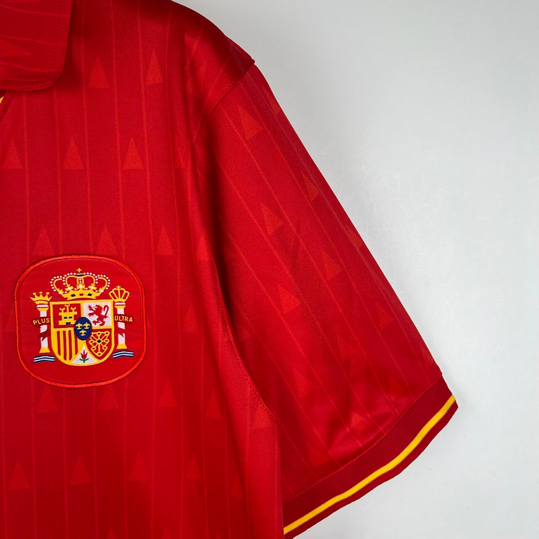 Camiseta Retro España Local 88/91 - espalda