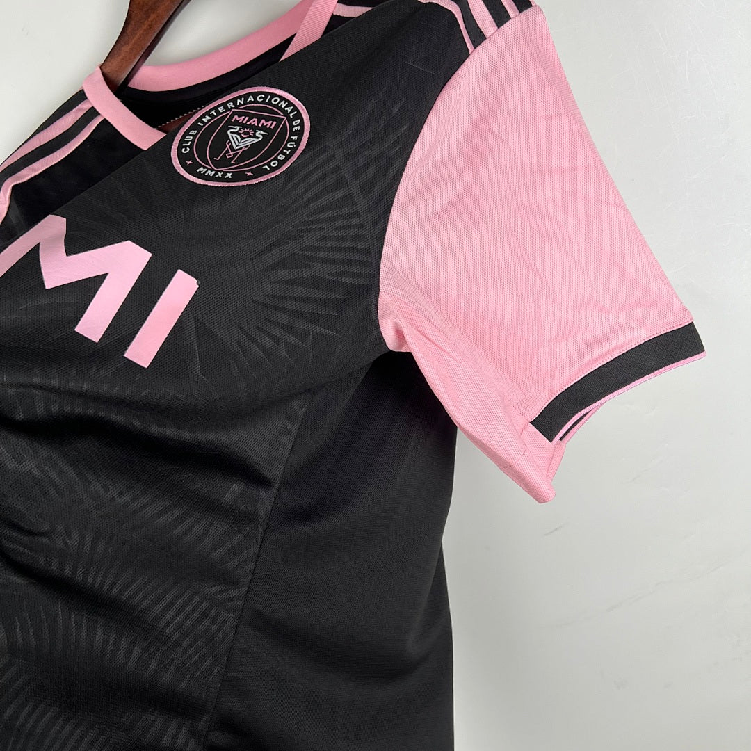 Camiseta Inter Miami Roja y Negra Negra 2023/24 - espalda