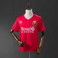 Camiseta Retro CA Osasuna Local Burdeos y Gris 87/88 - frente