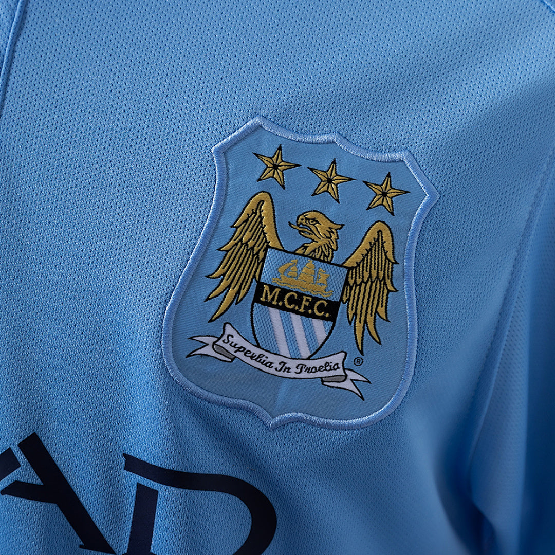 Camiseta Retro Manchester City Local 15/16 - espalda