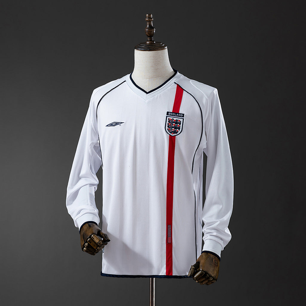 Camiseta Retro Inglaterra Local 2002 - frente
