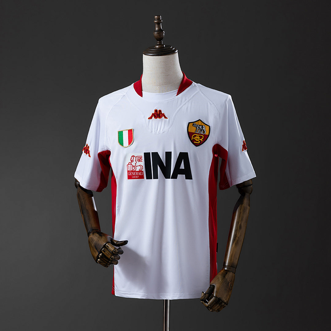 Camiseta Retro AS Roma Visita 01/02 - frente