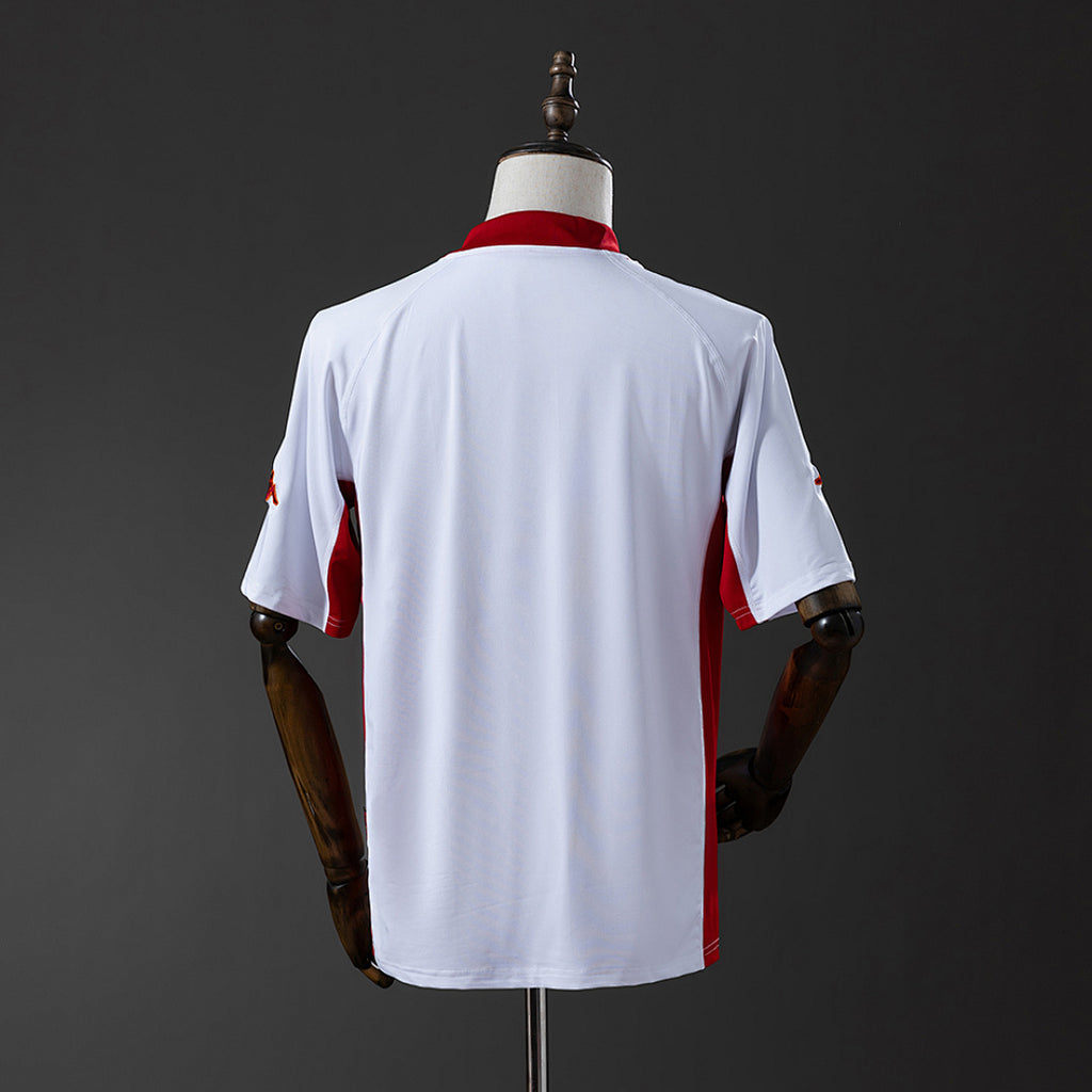 Camiseta Retro AS Roma Visita 01/02 - espalda