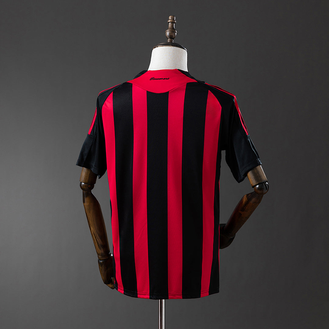 Camiseta Retro AC Milan Local 08/09 - espalda