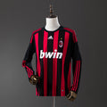 Camiseta Retro AC Milan Local Manga Larga 08/09 - frente