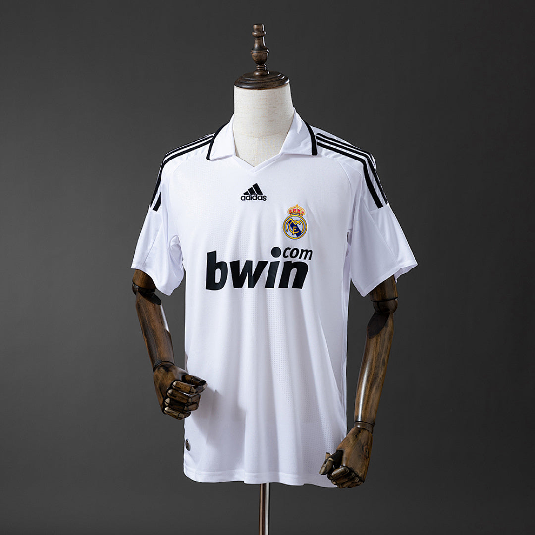 Camiseta Retro Real Madrid Local 08/09 - frente