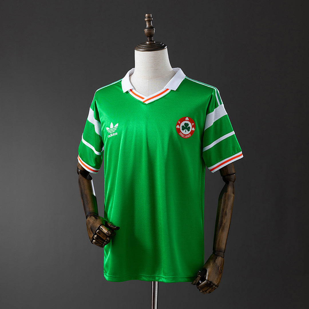 Camiseta Retro Irlanda Local 88/90 - frente