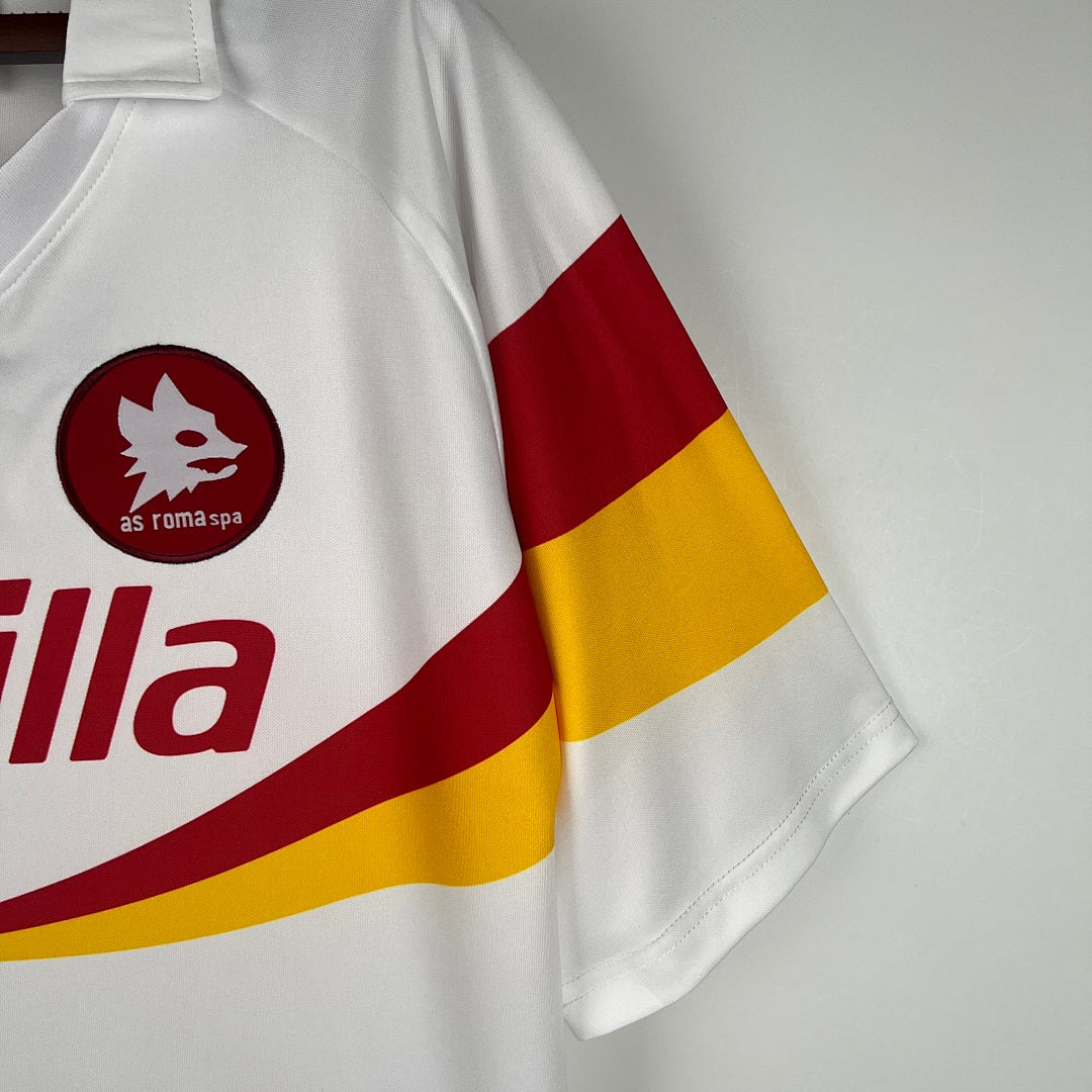 Camiseta Retro AS Roma Visita 90/91 - espalda