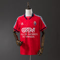 Camiseta Retro CA Osasuna Local Burdeos y Gris 95/97 - frente