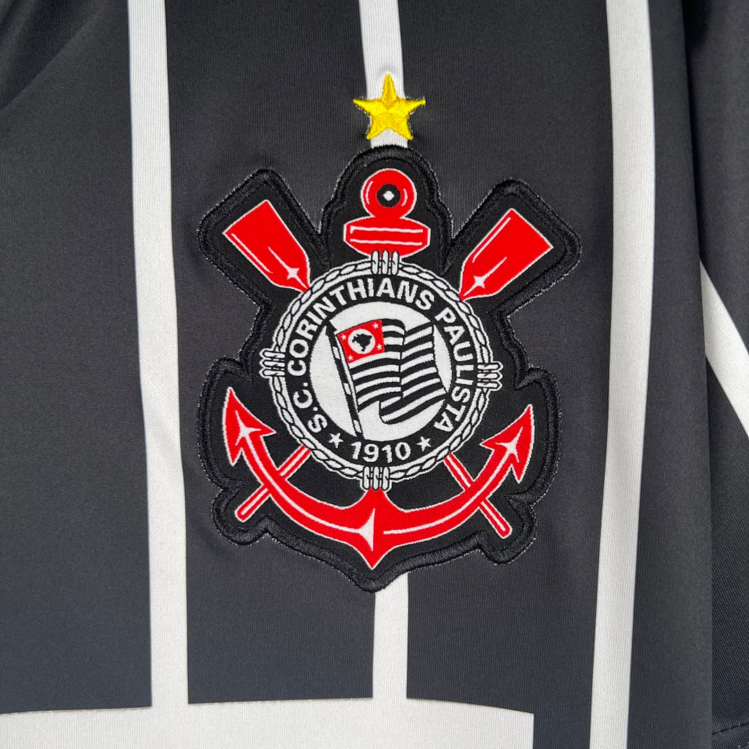 Camiseta Retro Corinthians Visita 1997 - espalda