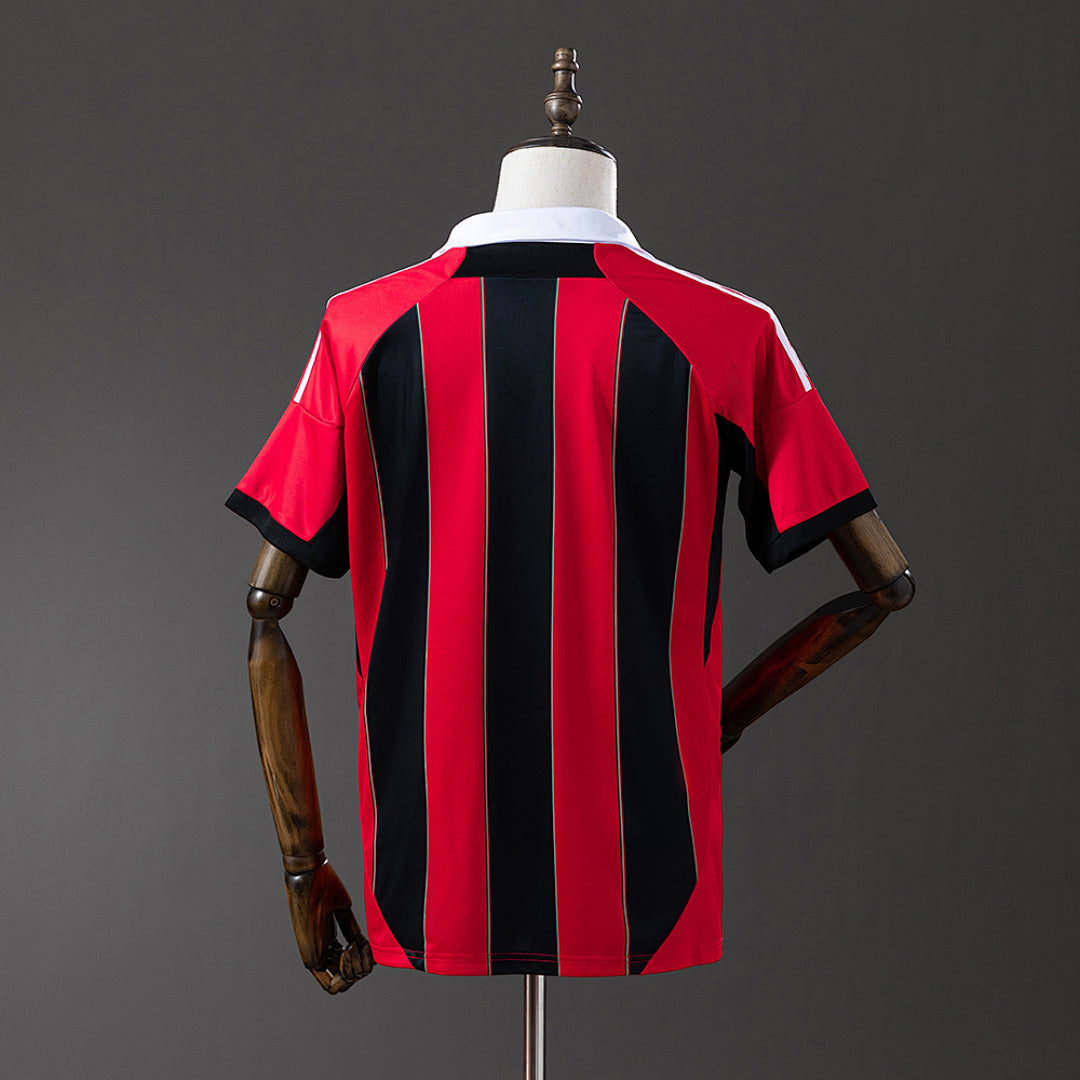 Camiseta Retro AC Milan Local 12/13 - espalda
