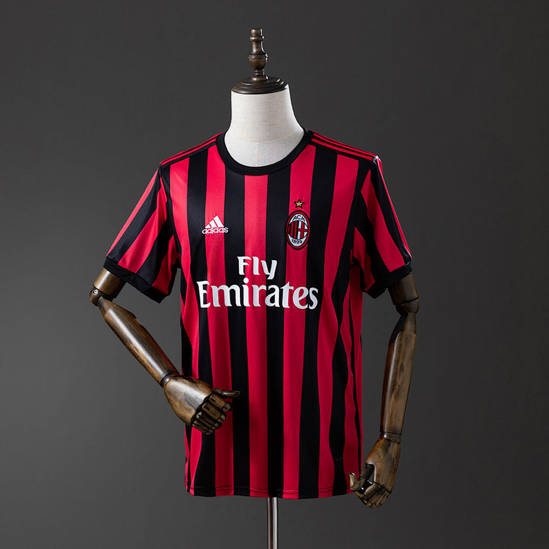 Camiseta Retro AC Milan Local 17/18 - frente