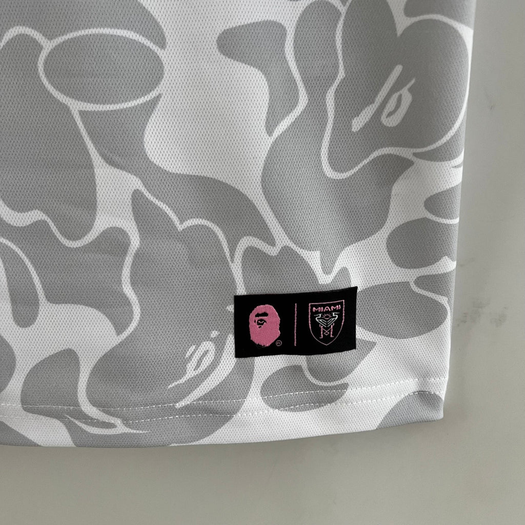 Camiseta Inter Miami Gris Claro y Gris Edición Especial 2023/24 - espalda