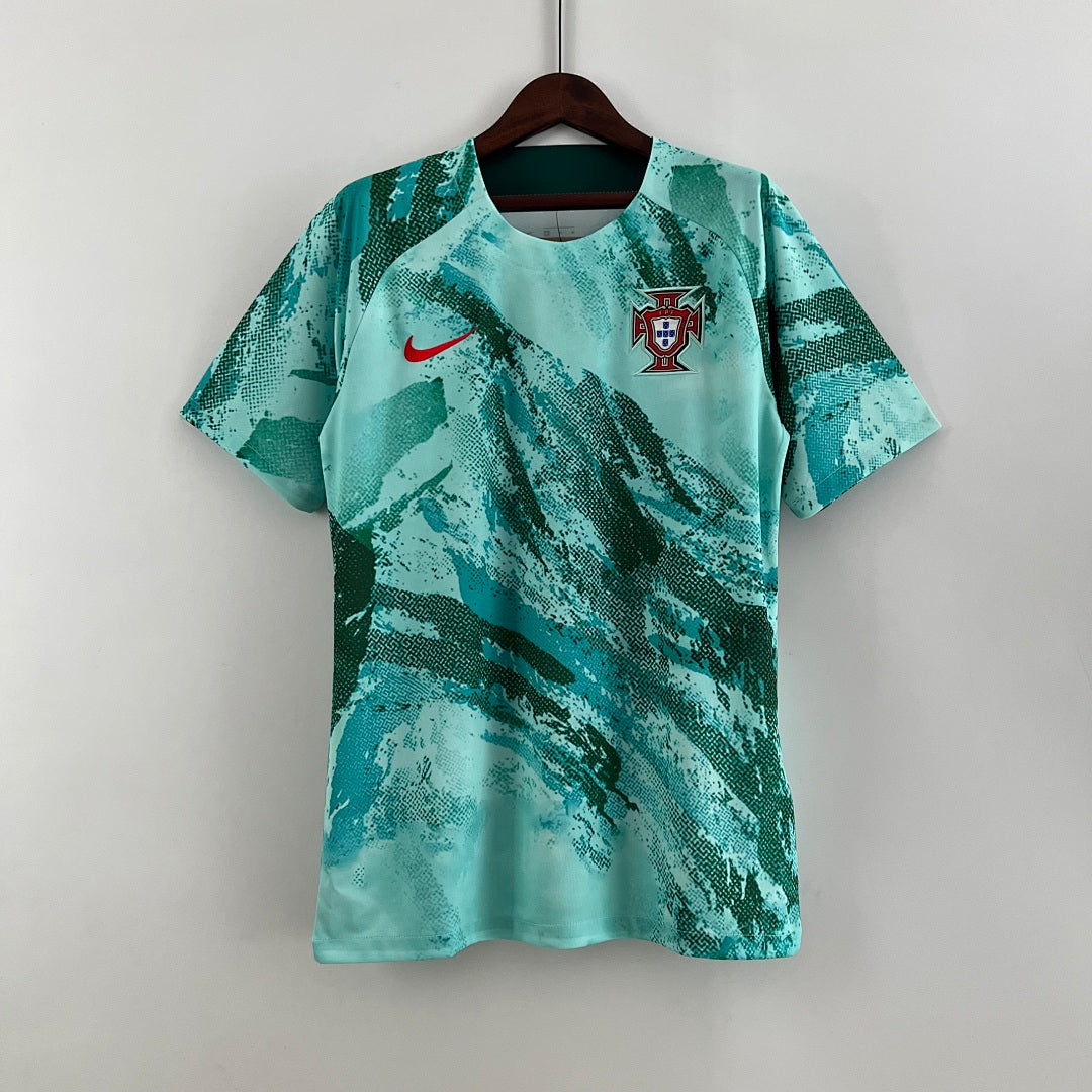 Camiseta Portugal Turquesa 2023 - frente