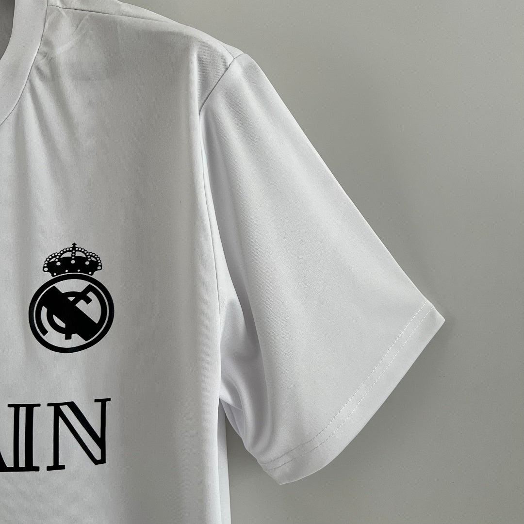Camiseta Real Madrid Gris Claro y Gris Edición Especial 2023/24 - espalda