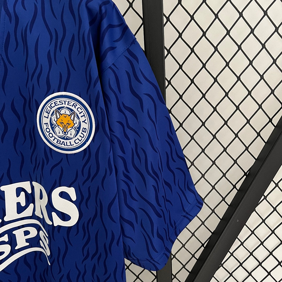 Camiseta Retro Leicester City Local 92/94 - espalda