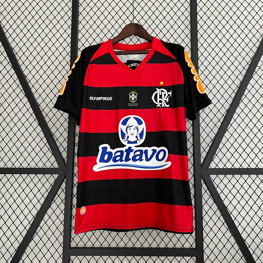 Camiseta Retro Flamengo Local 2010 - frente