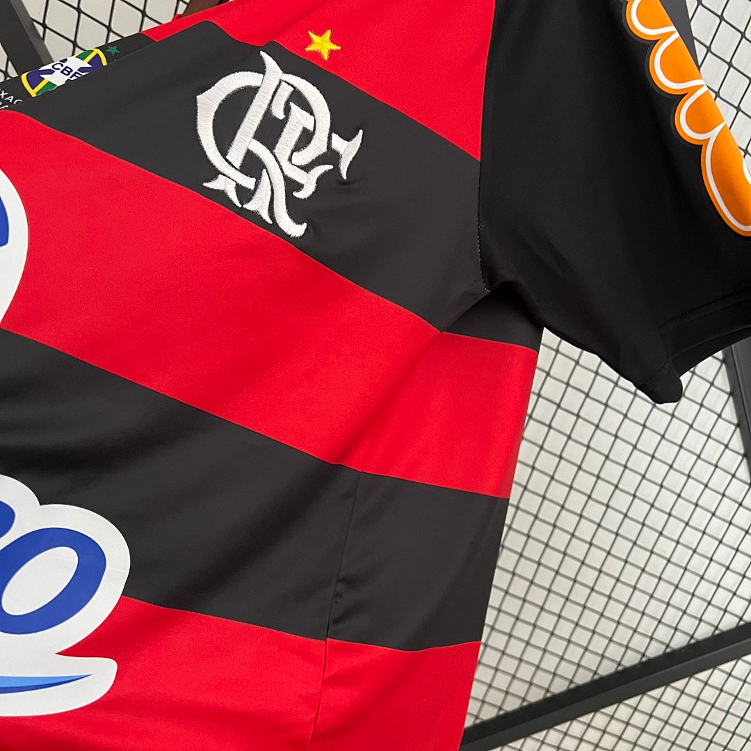 Camiseta Retro Flamengo Local 2010 - espalda