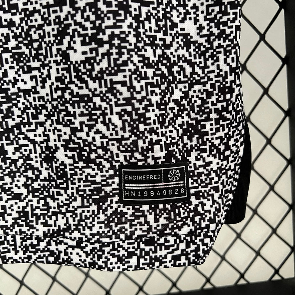 Camiseta Corinthians Gris y Gris Claro Edición Especial 2023/24 - espalda