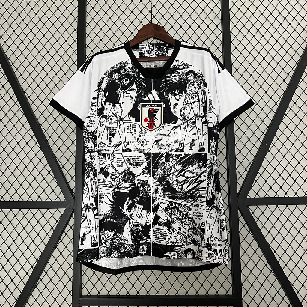 Camiseta Japón Blanca y Negra Edición Especial 2023 - frente