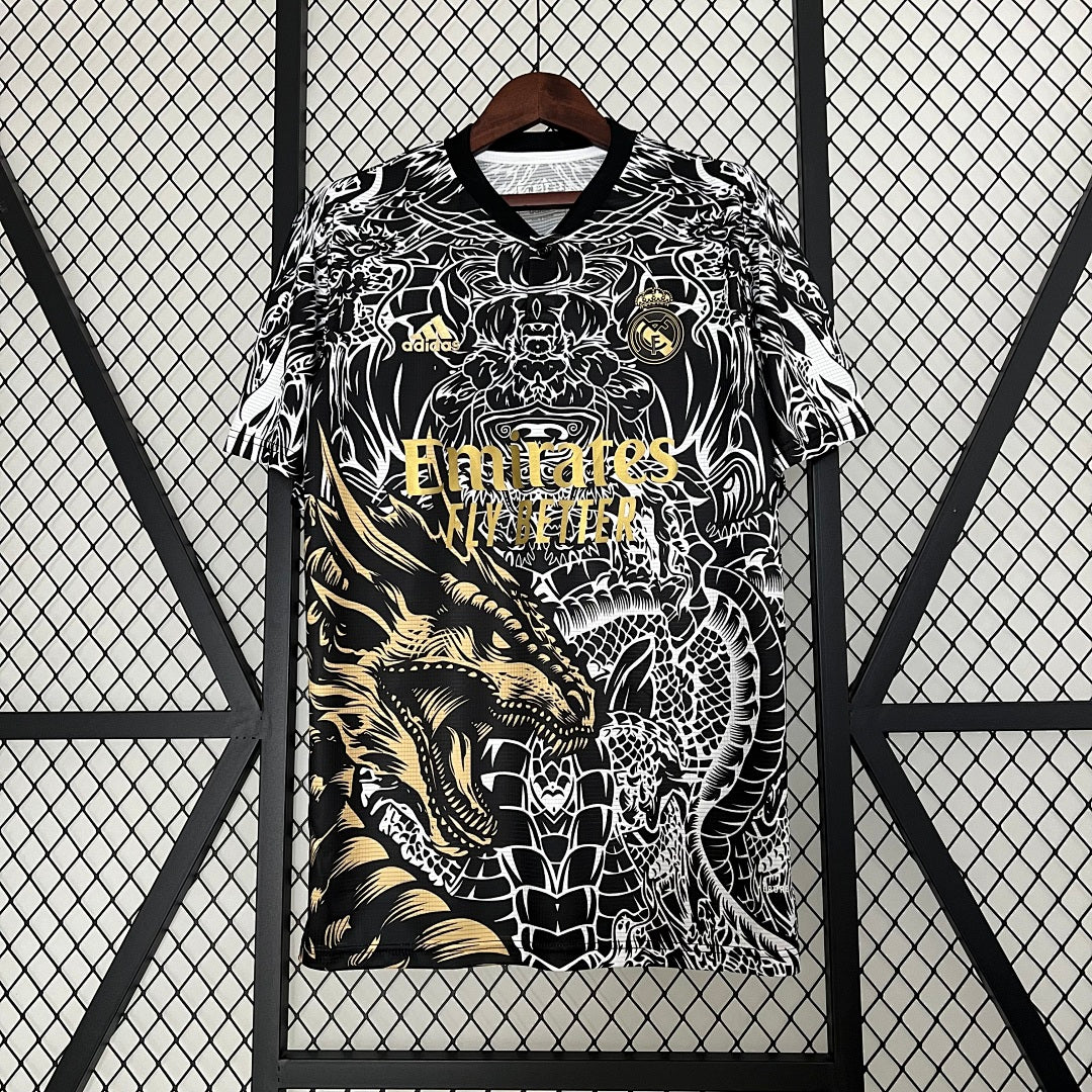 Camiseta Real Madrid Negra y Gris Edición Especial 2023/24 - frente