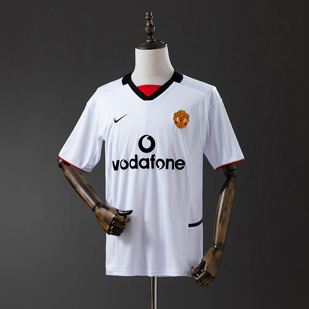 Camiseta Retro Manchester United Visita 02/03 - frente