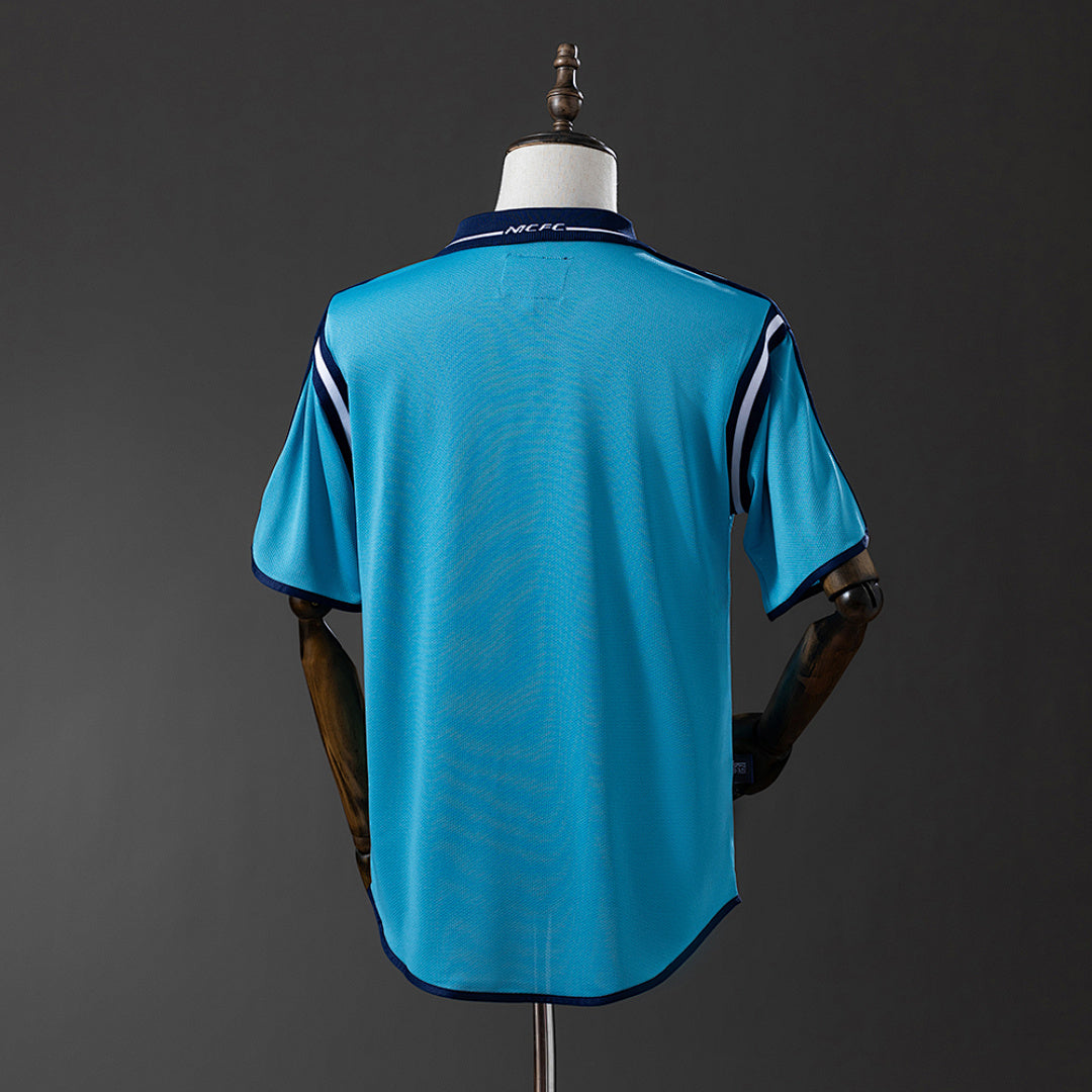 Camiseta Retro Manchester City Local 02/03 - espalda