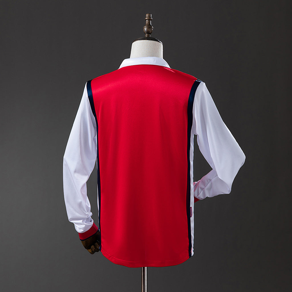 Camiseta Retro Arsenal Local Manga Larga 98/99 - espalda