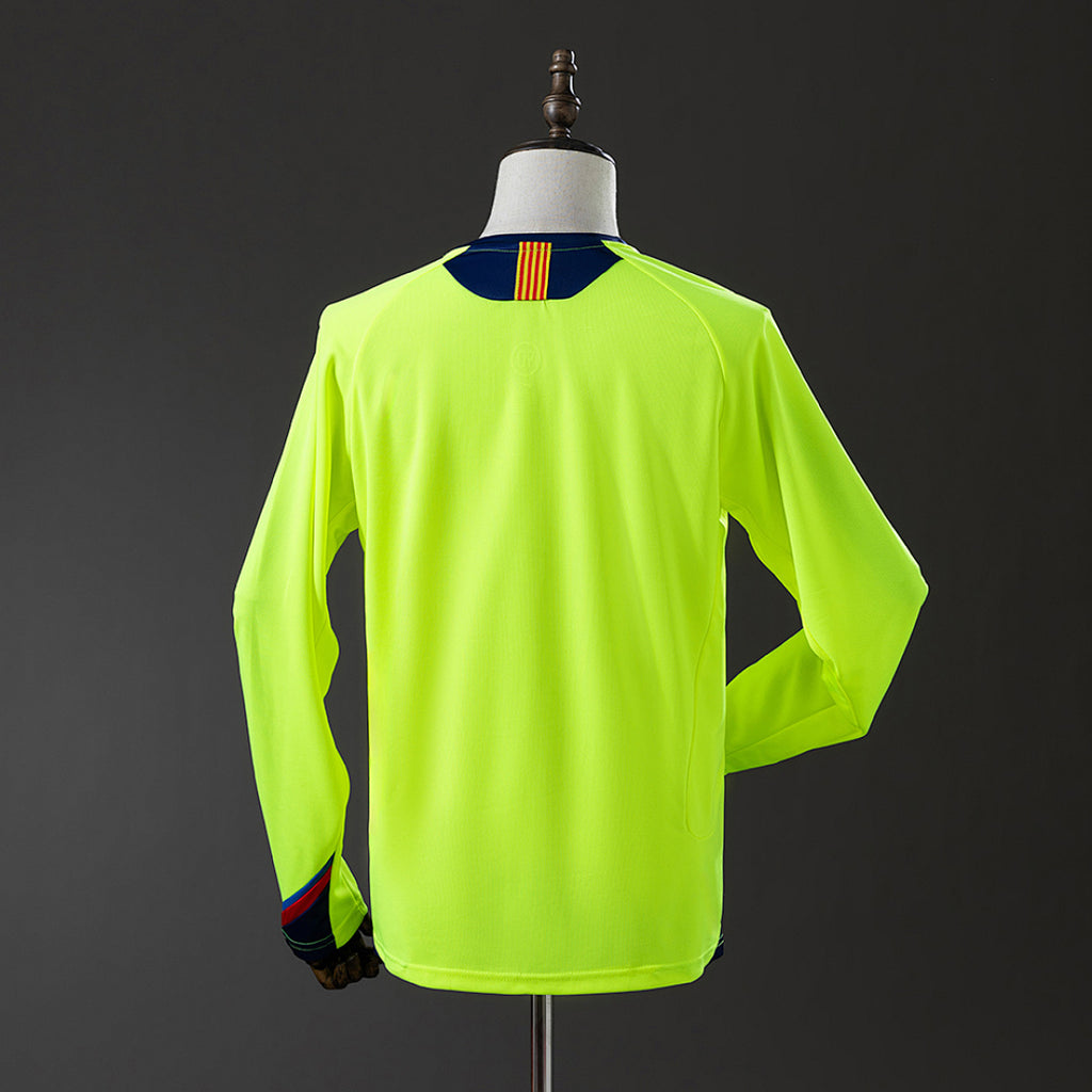 Camiseta Retro FC Barcelona Visita Manga Larga 05/06 - espalda