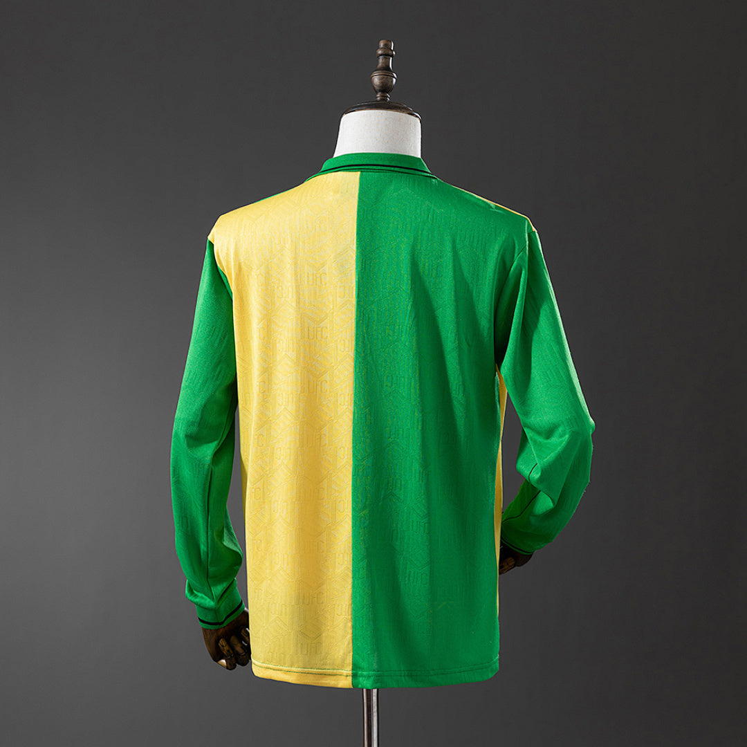 Camiseta Retro Manchester United Tercera Manga Larga 92/94 - espalda