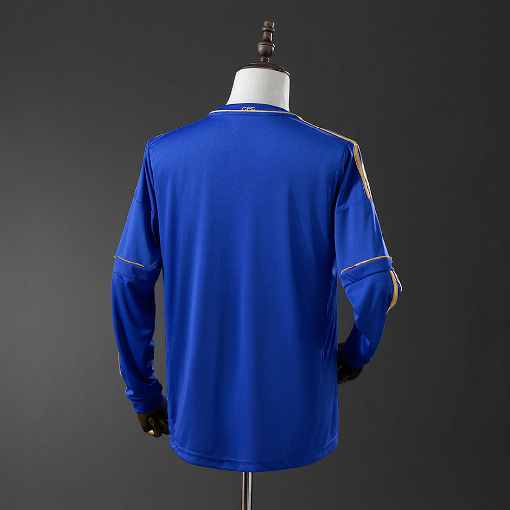 Camiseta Retro Chelsea Local Manga Larga 12/13 - espalda