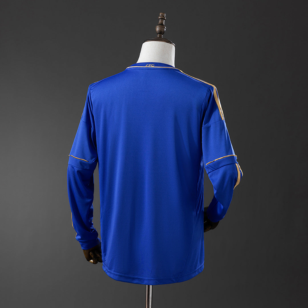 Camiseta Retro Chelsea Local Manga Larga 12/13 - espalda