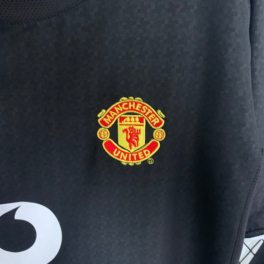 Camiseta Retro Manchester United Visita 03/04 - espalda