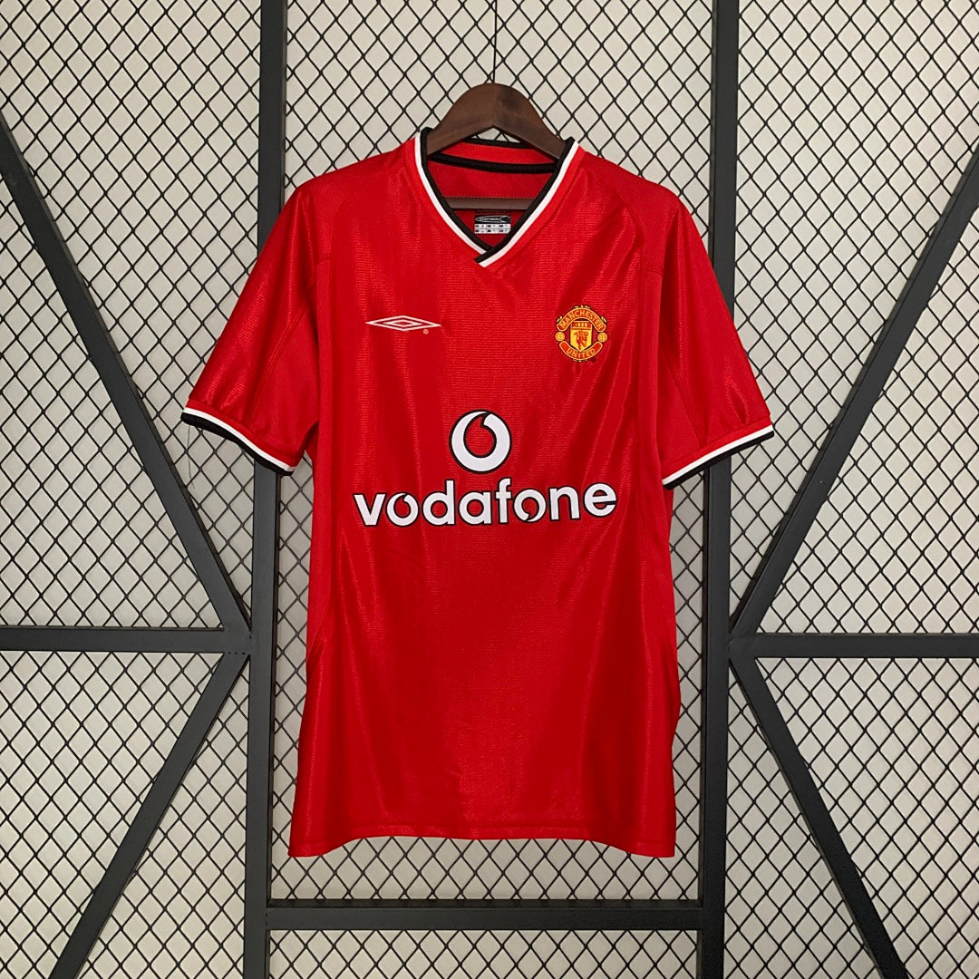 Camiseta Retro Manchester United Local 00/02 - frente