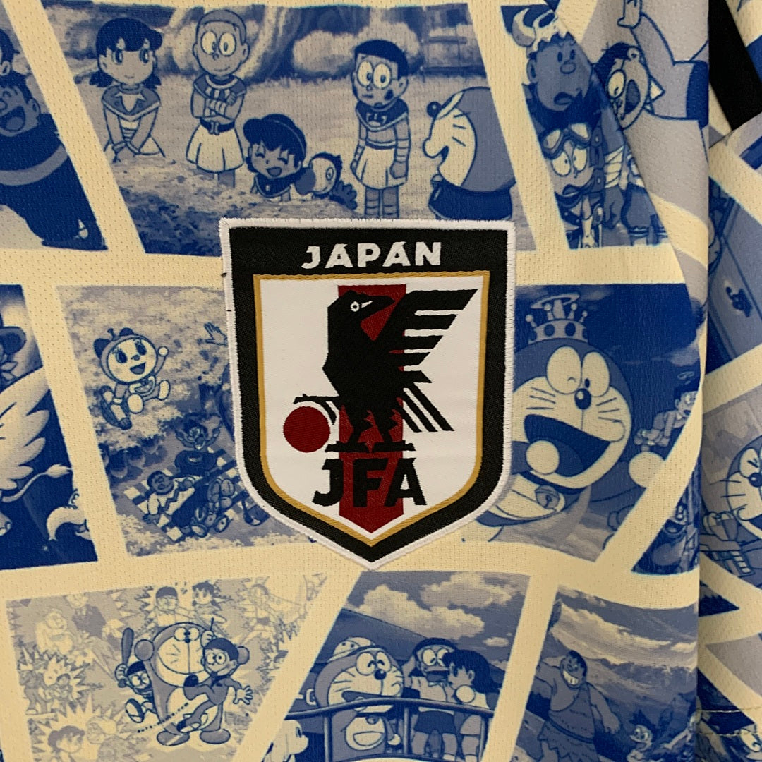 Camiseta Japón Dorada y Gris Claro Edición Especial 2023 - espalda