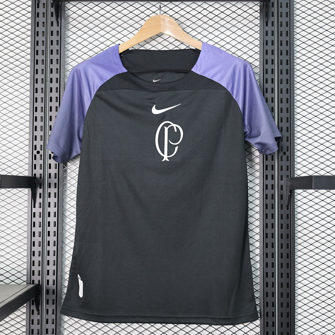 Camiseta Corinthians Gris y Celeste Edición Especial 2023/24 - frente