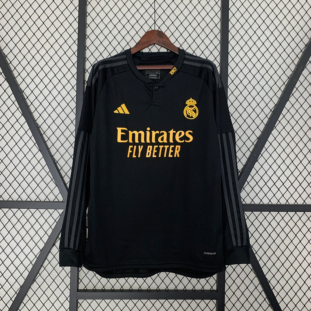 Camiseta Real Madrid Tercera Manga Larga 2023/24 - frente