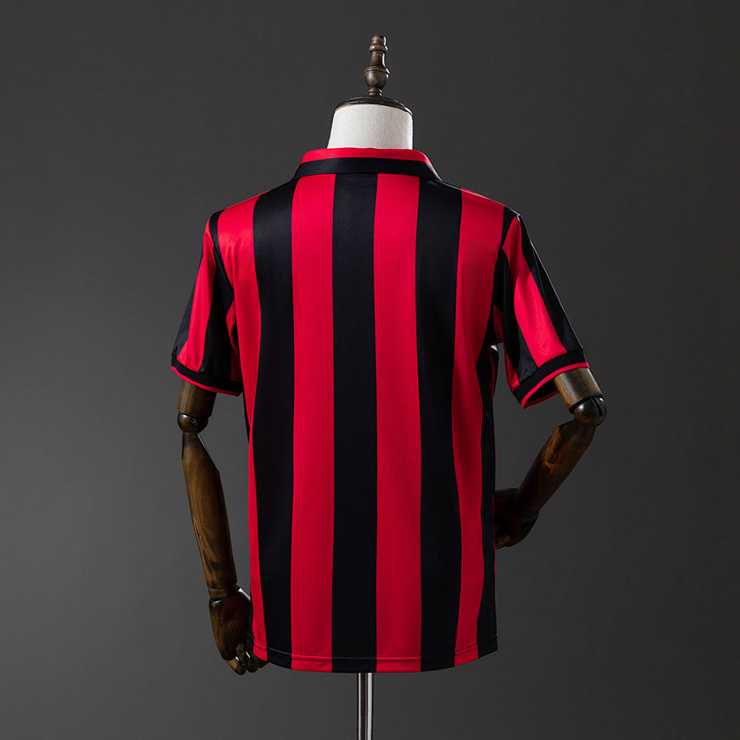 Camiseta Retro AC Milan Local 90/91 - espalda