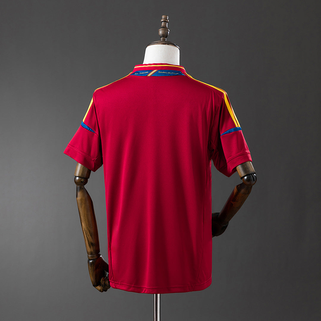 Camiseta Retro España Local 2012 - espalda