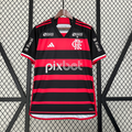 Camiseta Flamengo Local Con Sponsors 2024 - frente