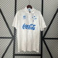 Camiseta Retro Cruzeiro Visita Gris Claro y Gris 93/94 - frente