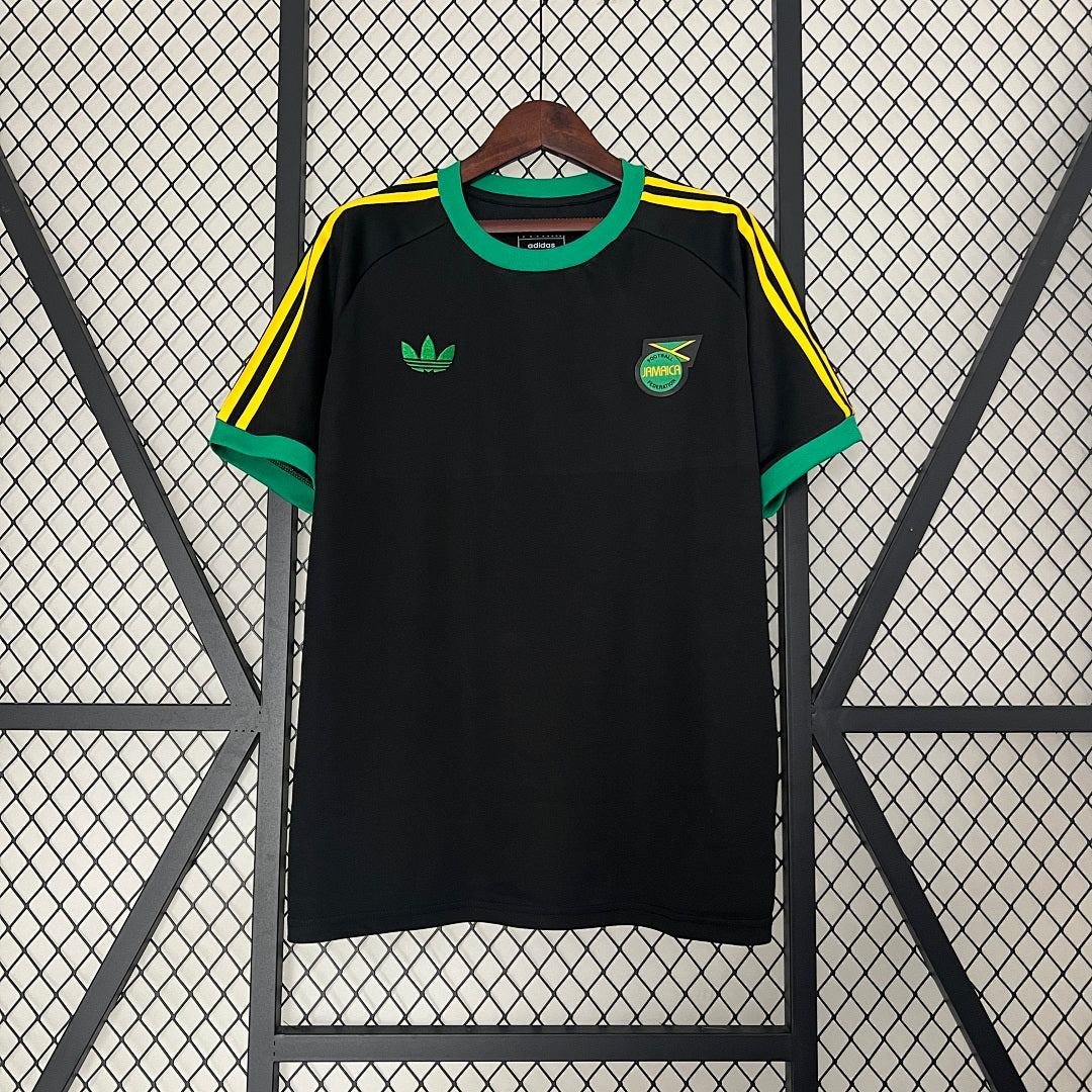 Camiseta Jamaica Negra 2024 - frente