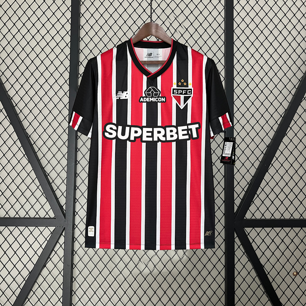 Camiseta São Paulo Visita Con Sponsors 2024 - frente