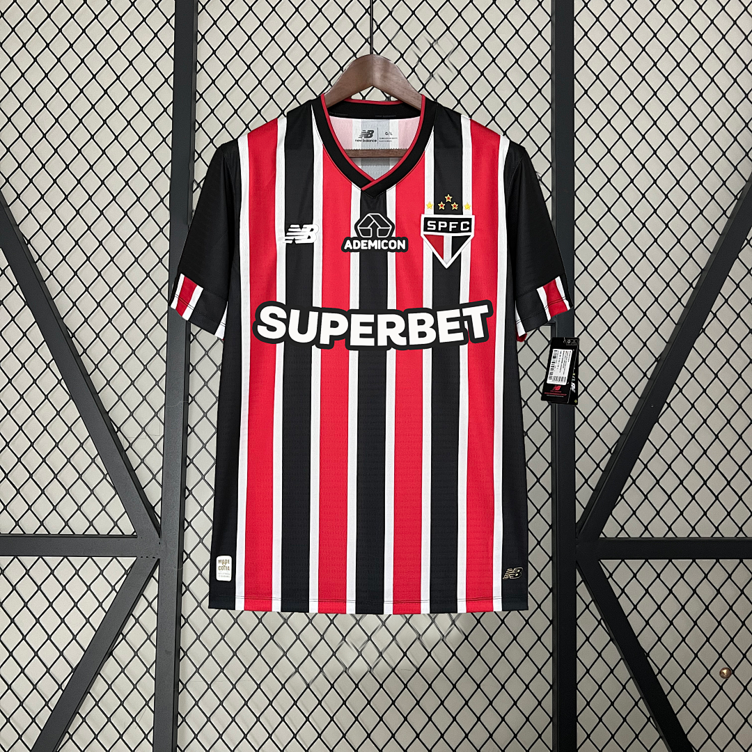 Camiseta São Paulo Visita Con Sponsors 2024 - frente