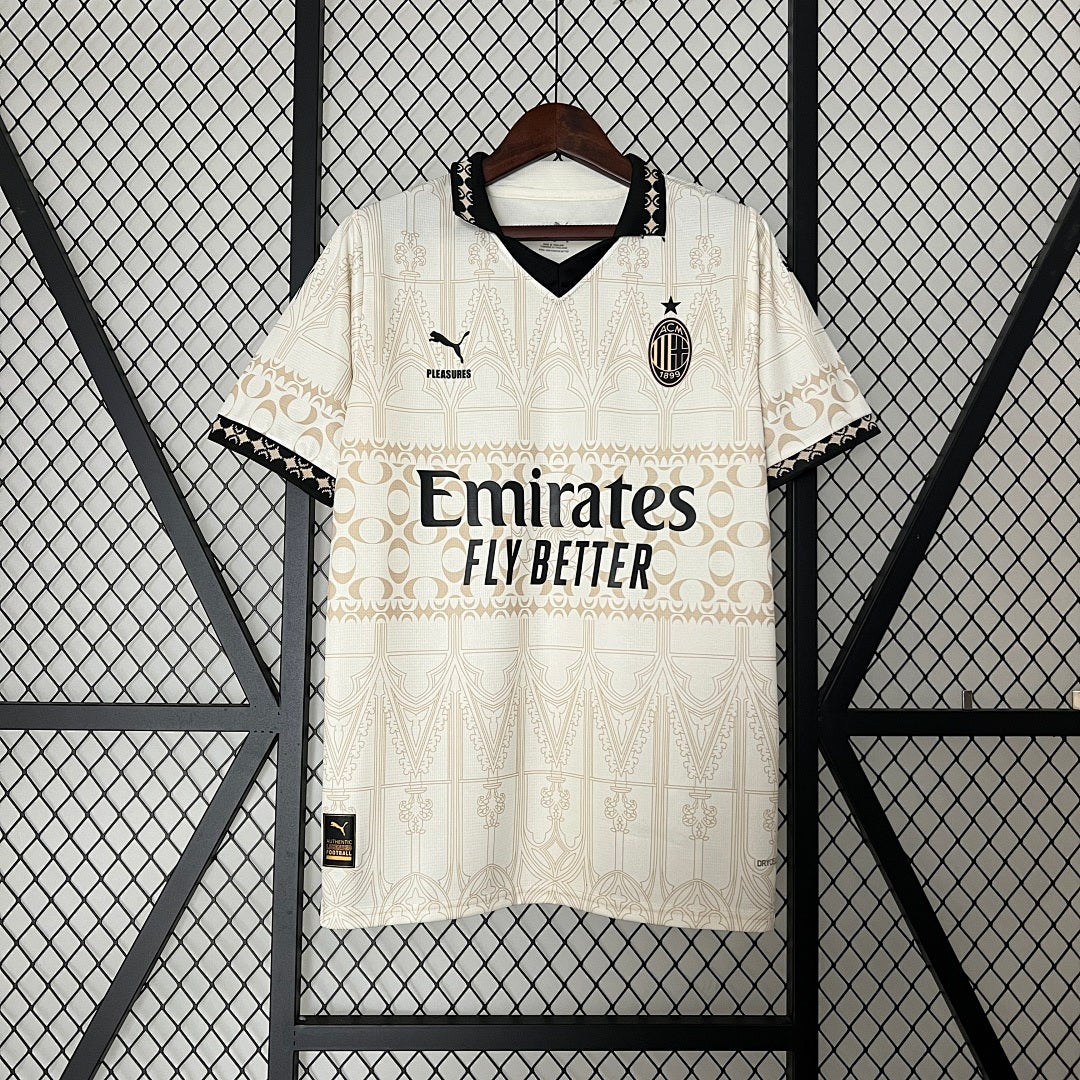 Camiseta AC Milan Beige 2023/24 - frente