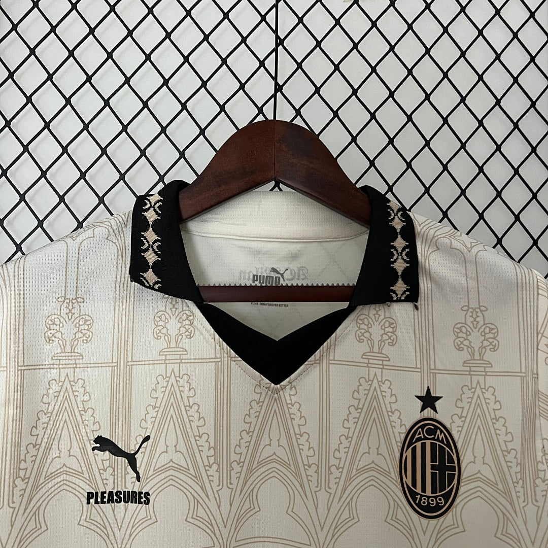 Camiseta AC Milan Beige 2023/24 - espalda